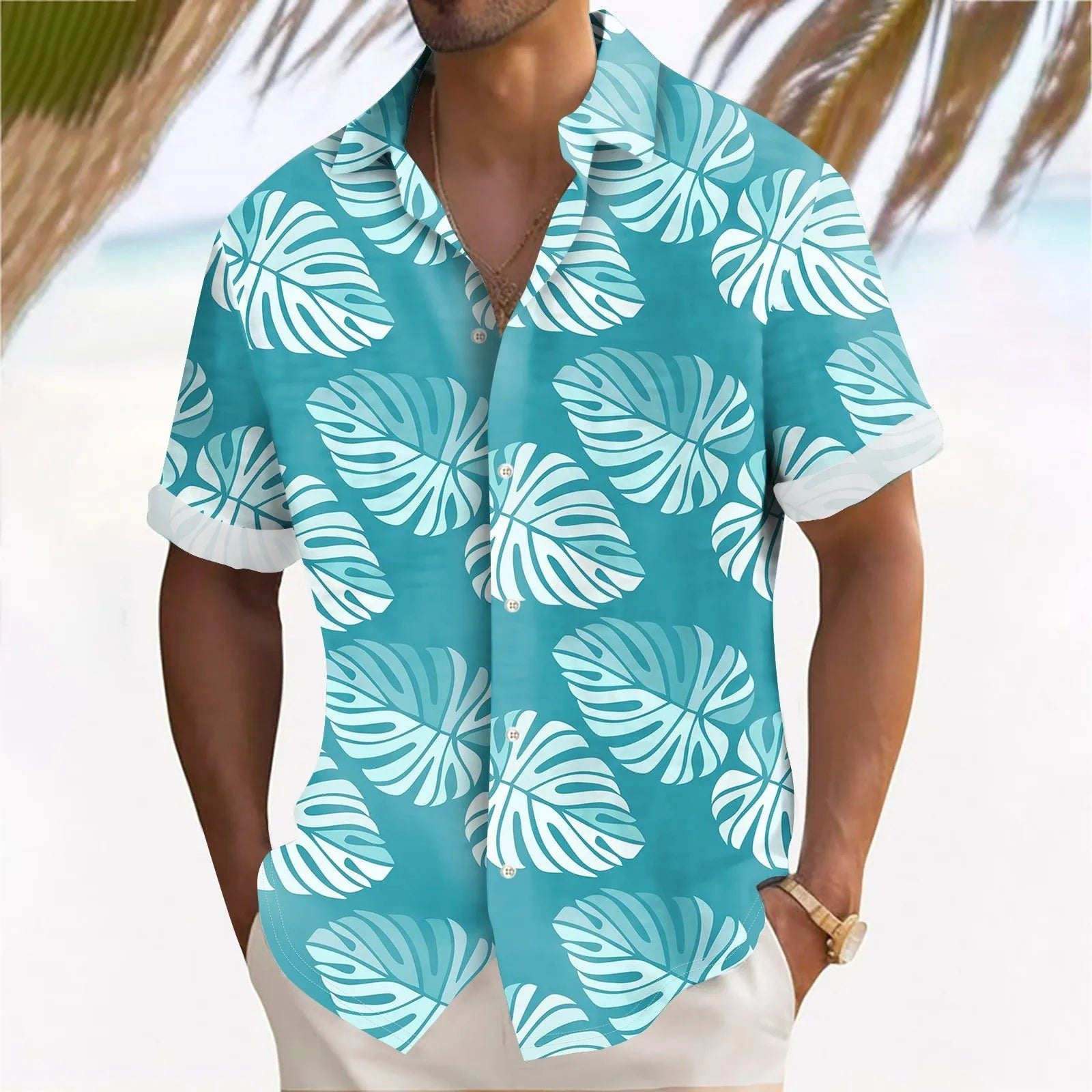 Men's Hawaiian Beach Shirts for Summer 2024