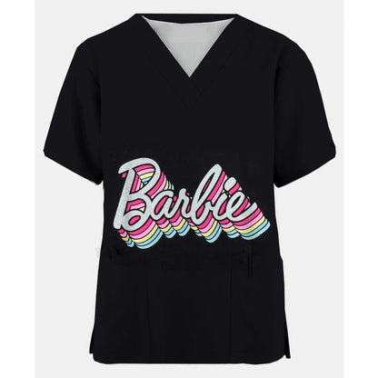 Cute Nurse Scrubs T-Shirt for Women