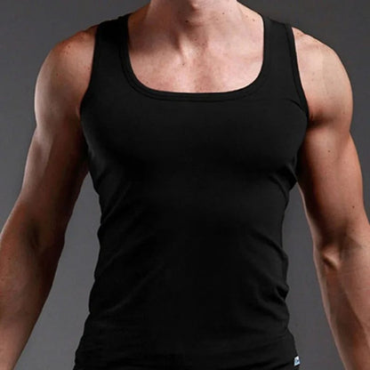 Men's Cotton Muscle Vests for Gym Workouts