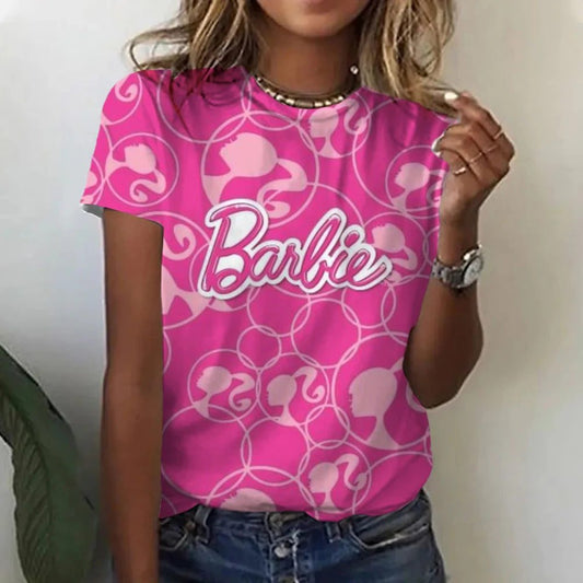 Casual Short-Sleeved Women's T-Shirt for 2024