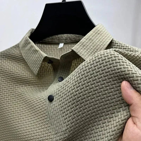 Men's Summer Golf Polo Shirt Ice Silk