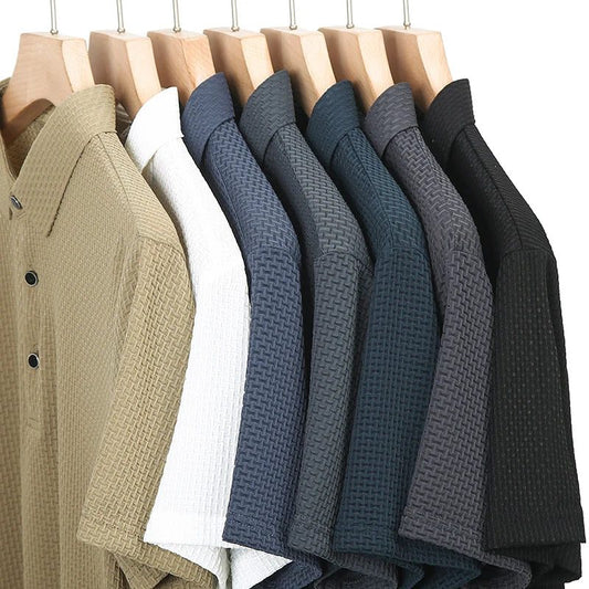 Men's Summer Golf Polo Shirt Ice Silk