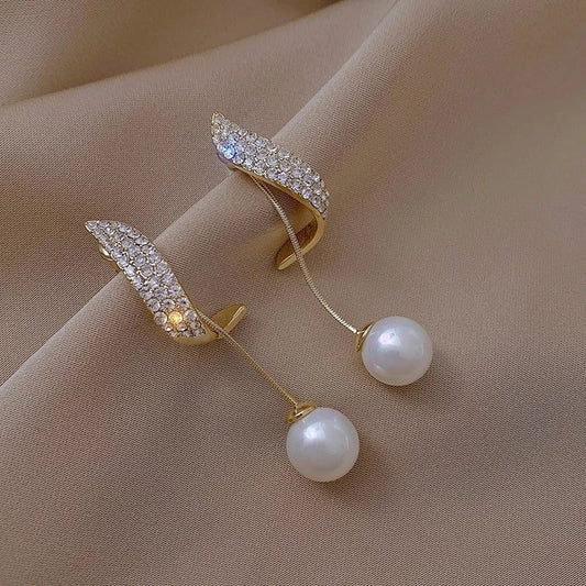 Elegant Pearl Drop Earrings for Women