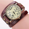 Vintage Unisex Arabic Dial Leather Watches