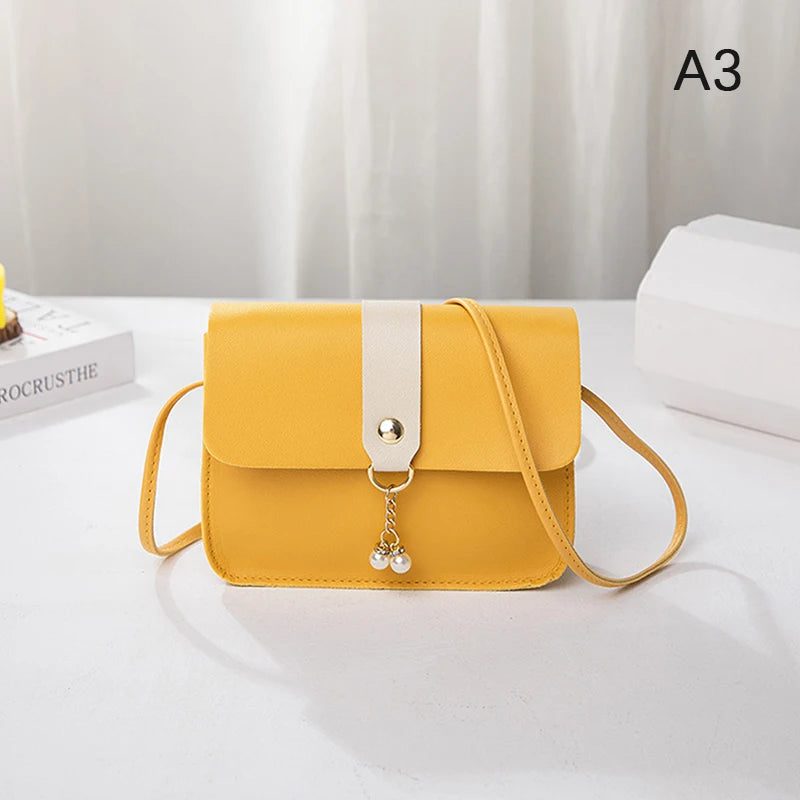 Luxury Pearl Pendant Crossbody Handbag for Women