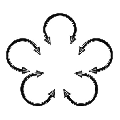 Stainless Steel Septum Rings for Body Jewelry