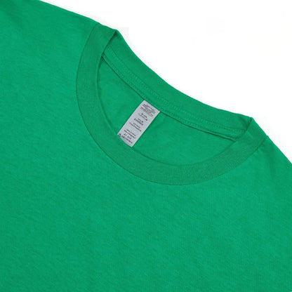 High Quality Green Cotton T-Shirt for Men
