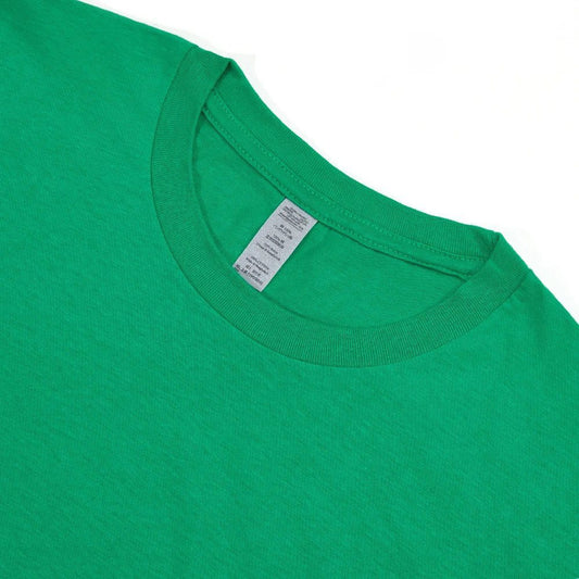 High Quality Green Cotton T-Shirt for Men