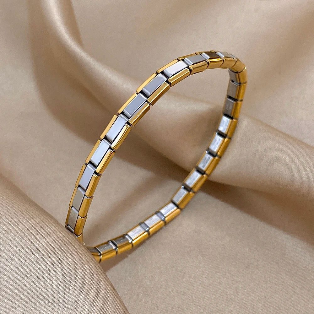 Adjustable Waterproof Stainless Steel Women's Bracelet