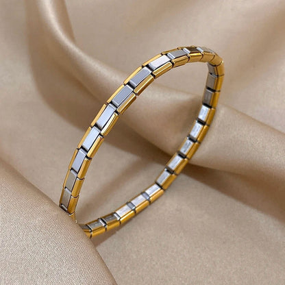 Adjustable Waterproof Stainless Steel Women's Bracelet