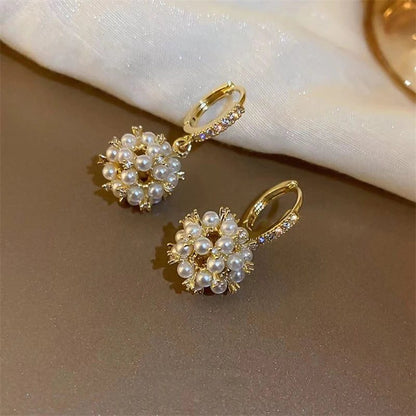Luxury Pearl Bead Earrings for Women