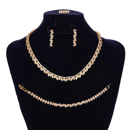 Unique Luxury Wedding Jewelry Set for Women