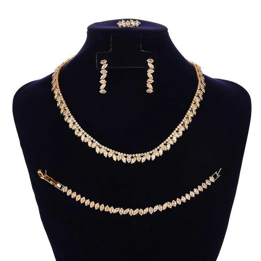 Unique Luxury Wedding Jewelry Set for Women