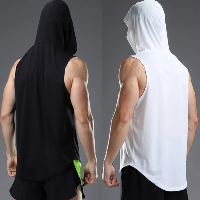 Breathable Men's Mesh Tank Top for Fitness