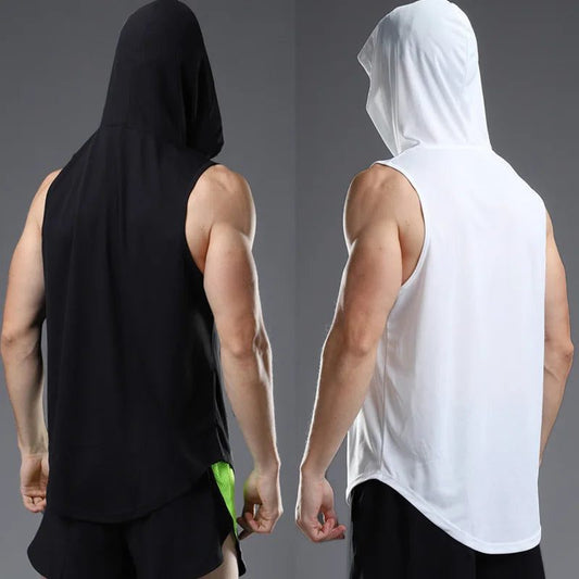 Breathable Men's Mesh Tank Top for Fitness