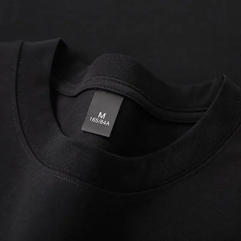 Heavy-Duty Cotton Short Sleeve T-Shirt for Men