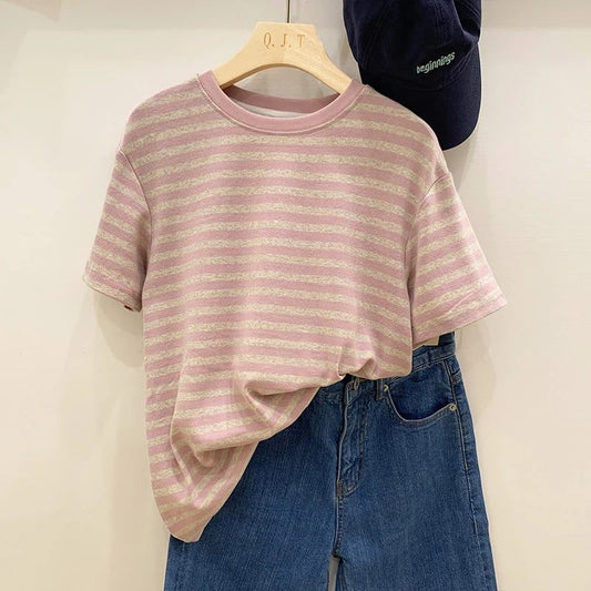 Versatile Striped T-Shirts for Women 2023