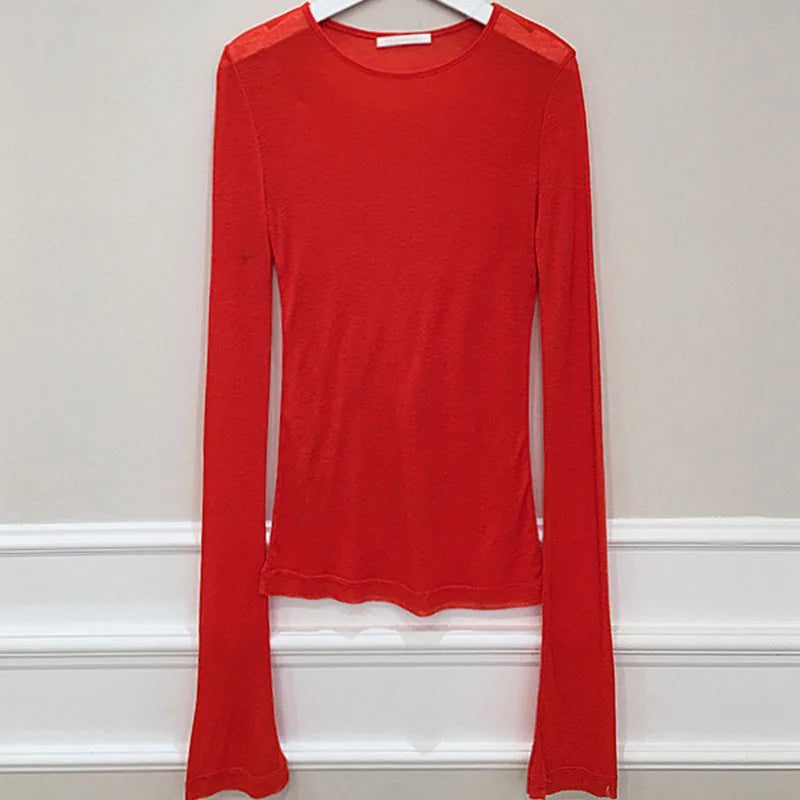 Stylish Long Sleeve T-Shirt Dress for Women