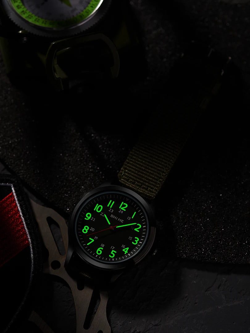 Unisex Luminous Dial Military Sports Quartz Watch