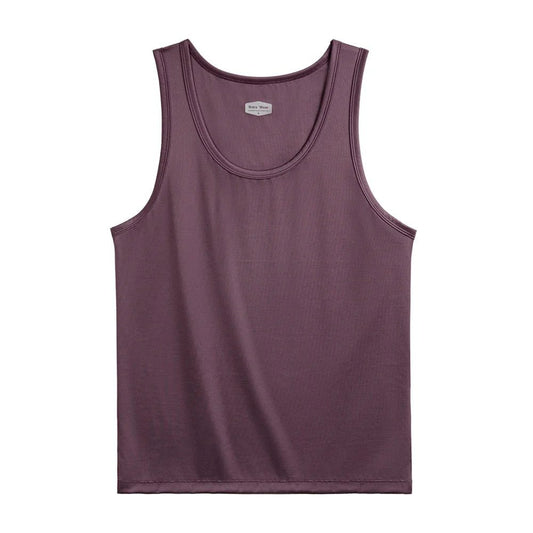 Breathable Men's Ribbed Tank Top - Summer Essential