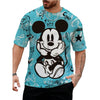 Men's Casual Mickey Mouse Cartoon T-Shirt