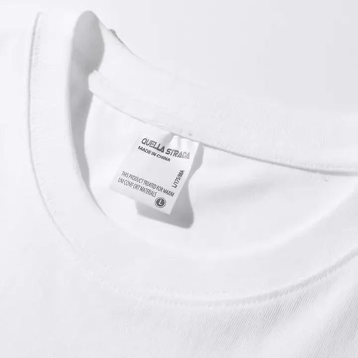 Heavy-Duty Cotton Short Sleeve T-Shirt for Men