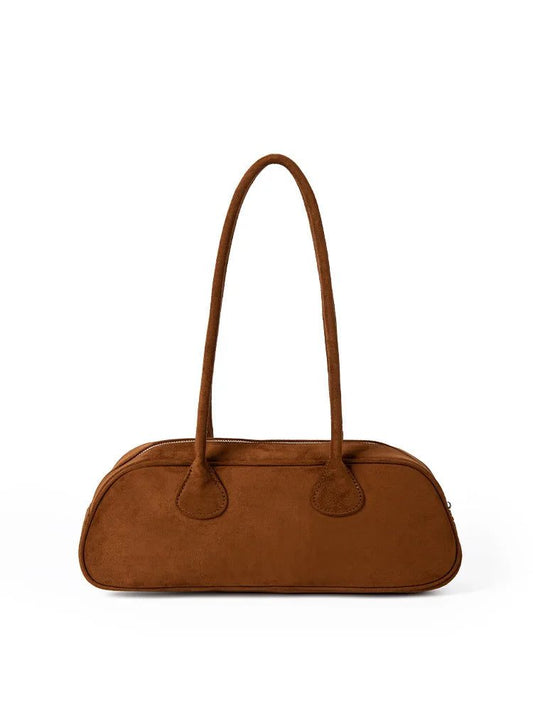 Vintage One Shoulder Suede Handbags for Women