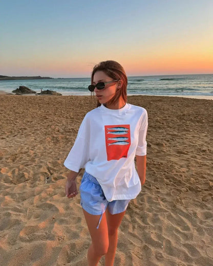 Trendy Oversized Women's T-Shirts for Summer