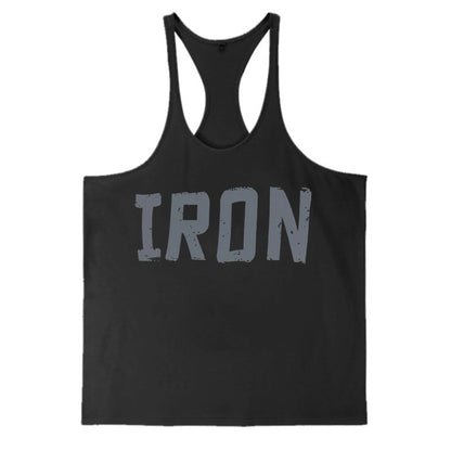 Men's Cotton Workout Tank Top for Bodybuilding