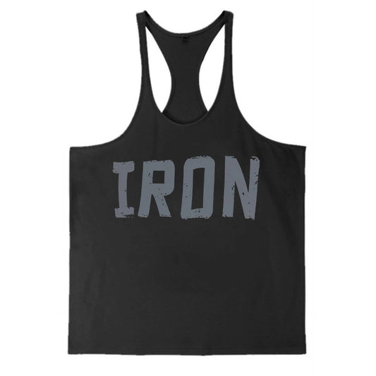 Men's Cotton Workout Tank Top for Bodybuilding