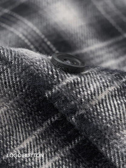 2024 Autumn Oversize Cotton Flannel Shirts