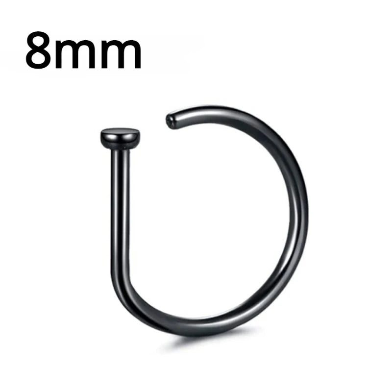 Stainless Steel Fake Septum Nose Ring