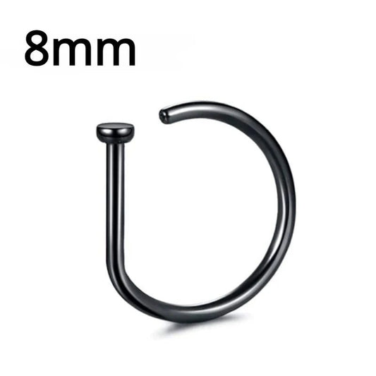 Stainless Steel Fake Septum Nose Ring