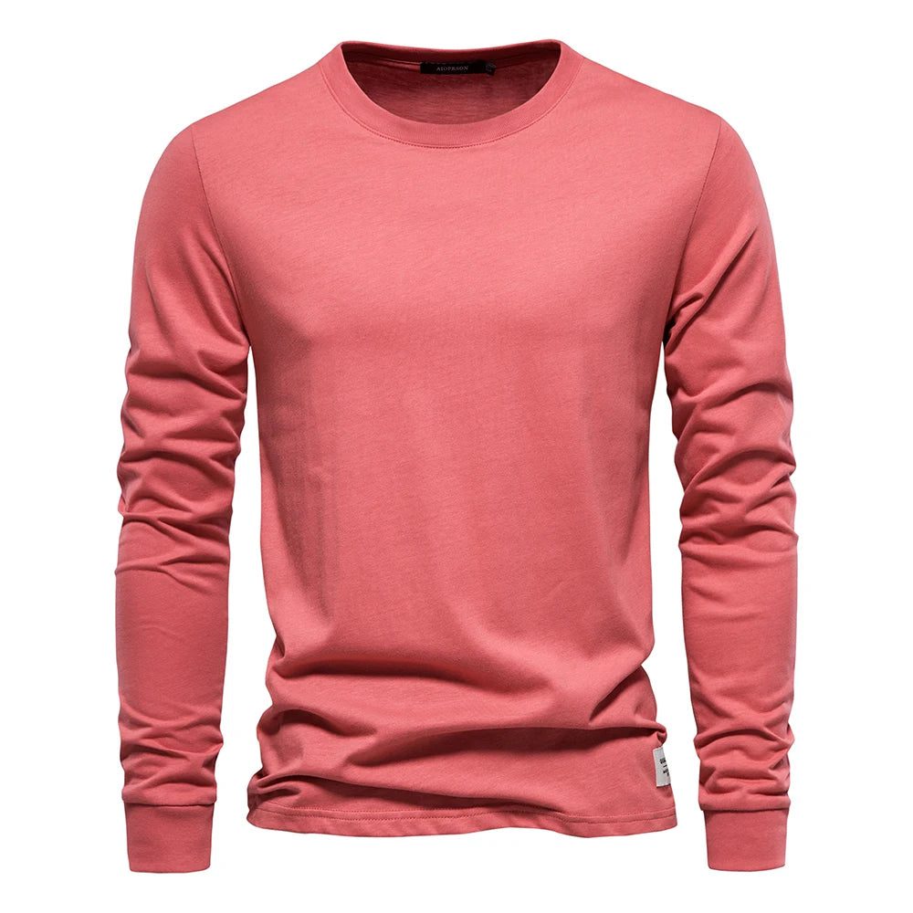 High-Quality Men's Casual Cotton T-Shirt
