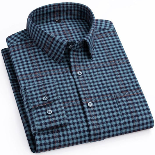 Men's Premium Flannel Long Sleeve Shirt