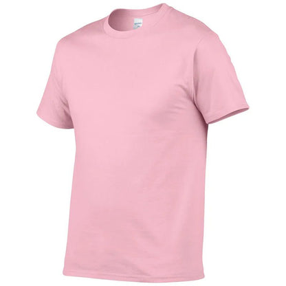 High Quality Men's Cotton Solid Color T-Shirt