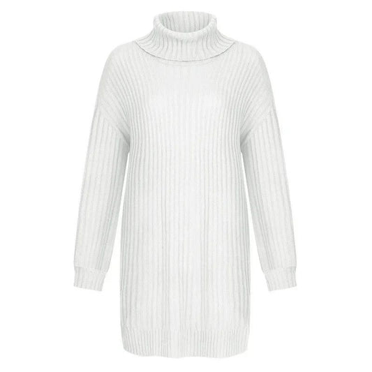Trendy Women’s Mid-Length Sweater Dress