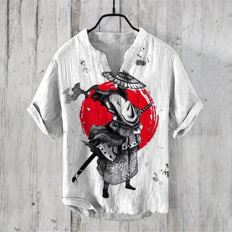 Lightweight Casual Linen Shirt for Men