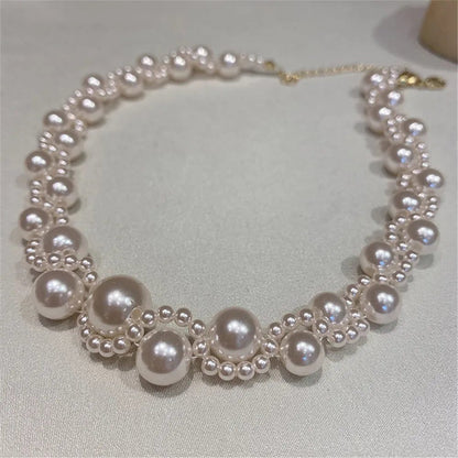 2024 Vintage Pearl Choker Necklace for Women