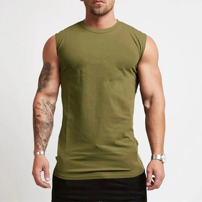 Men's Sleeveless Workout Tank Top for Bodybuilding