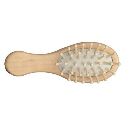 Travel Mini Bamboo Hair Brush for Styling