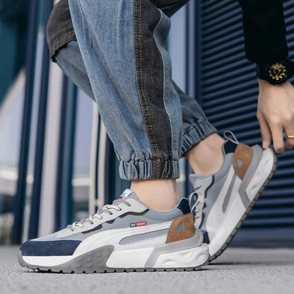 Breathable Chunky Sneakers for Men's Sports