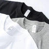 2pcs Cotton T-Shirts for Men and Women