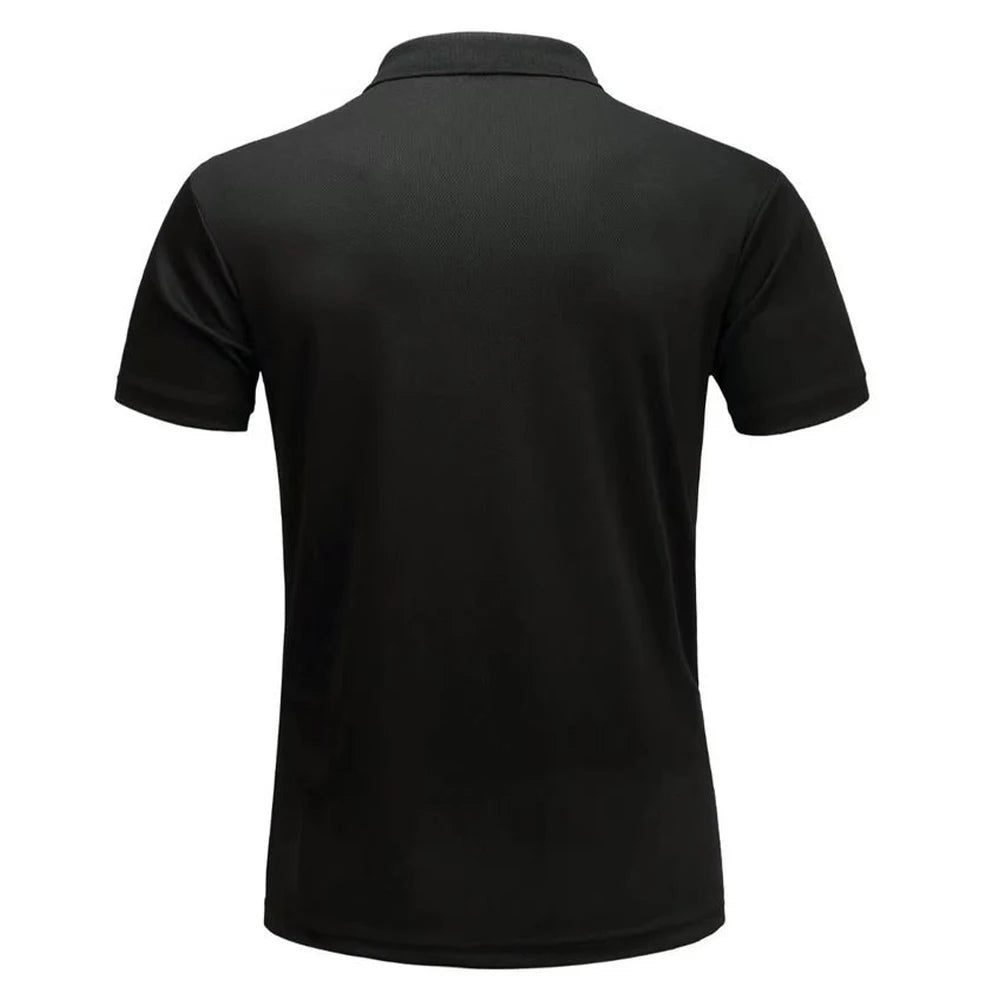 Men's Breathable Quick-Dry Golf Polo Shirts