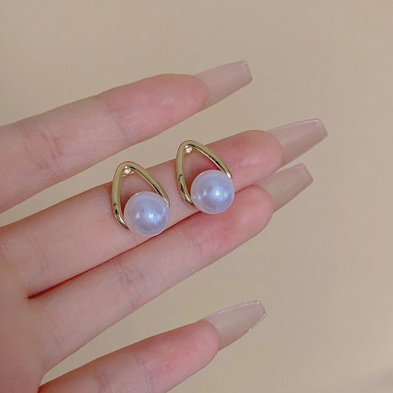 Luxury Pearl Bead Earrings for Women
