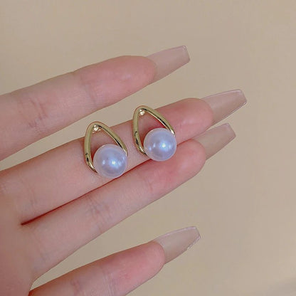 Luxury Pearl Bead Earrings for Women