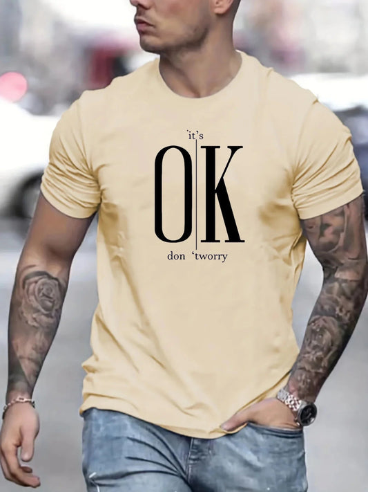 2024 Men's Cotton Short Sleeve T-Shirt