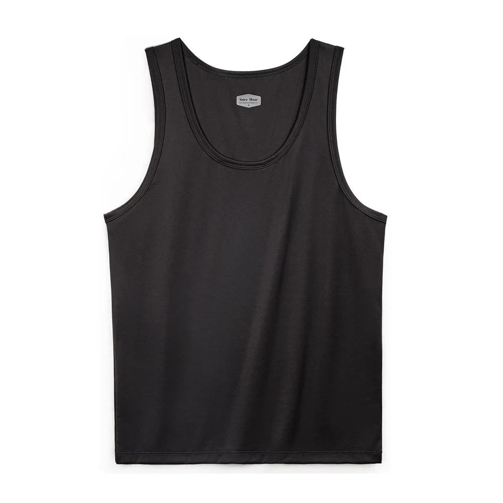 Breathable Men's Ribbed Tank Top - Summer Essential