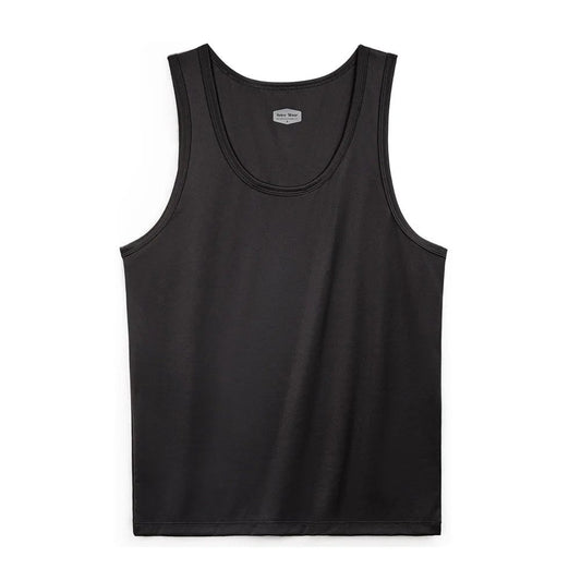 Breathable Men's Ribbed Tank Top - Summer Essential