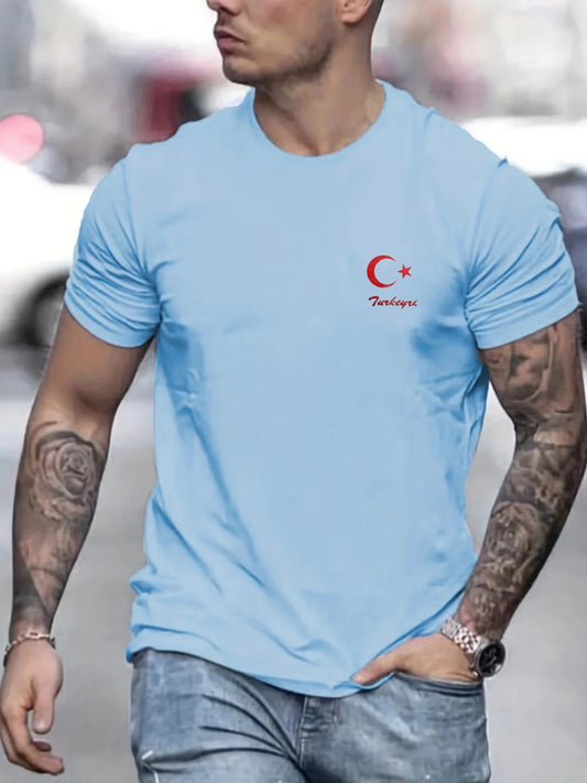 2024 Men's Cotton Short Sleeve T-Shirt